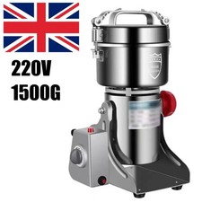 Home Small Electric Grain Bean Grinder Herb Cereal Crusher Milling Machine 1500G