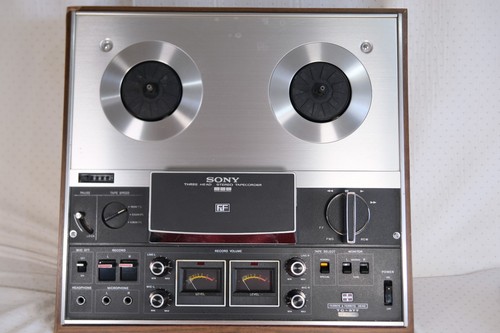 Sony 377 reel - tc-377, three