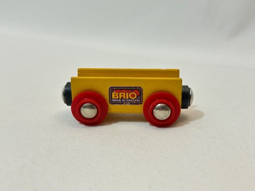 Vintage brio yellow open - brio, wagon