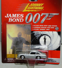 Johnny Lightning Aston Martin DB5 silver James Bond 007 Goldfinger