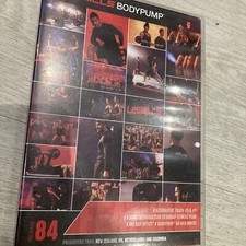 Les Mills BODYPUMP BODY PUMP 84 DVD CD and Notes -FFAK