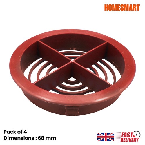 Brown plastic 68mm - x,