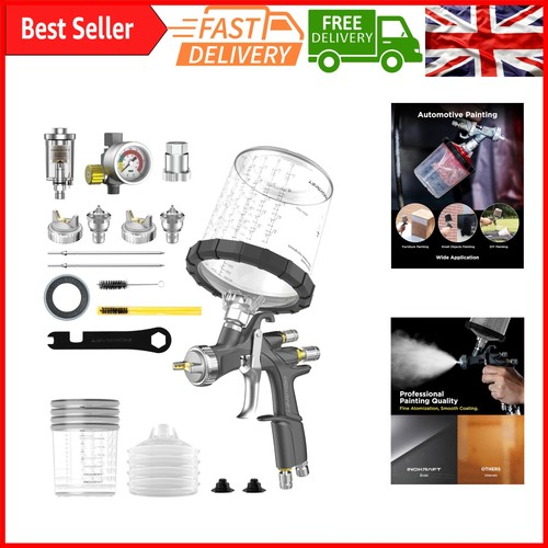 Lvlp air spray gun kit - d1,