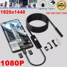 ios Type C Endoscope Borescope Snake Inspection Camera 2 in 1 for iPhone Android