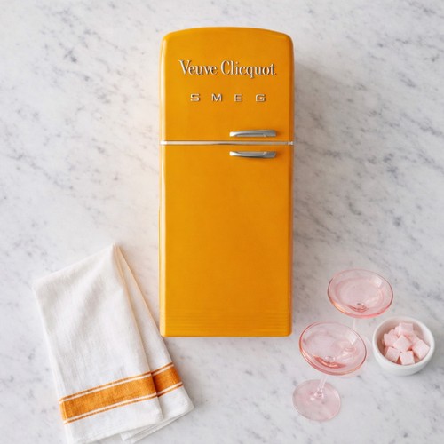 Champagne brunch orange decor - champagne,