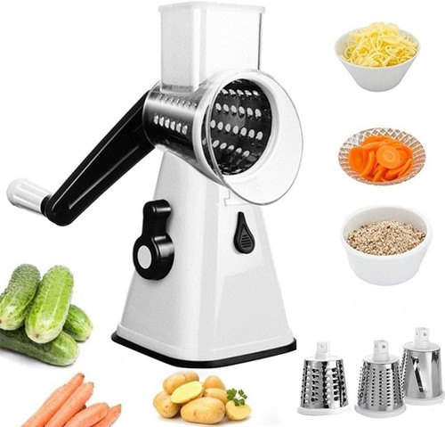 Rotary cheese grater ss - grater,