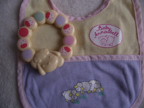 Vintage baby annabell bib - annabell, &