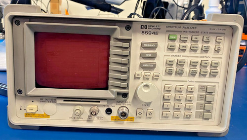 8594e spectrum analyzer 9 - hp,