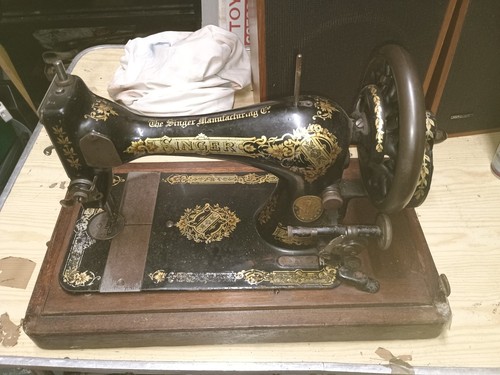 Antique 1903 singer 28k hand - antique,