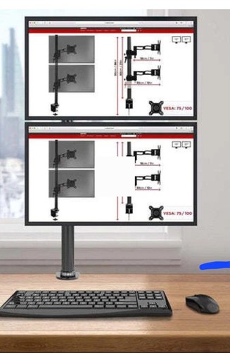 Duronic dual screen monitor - screen,