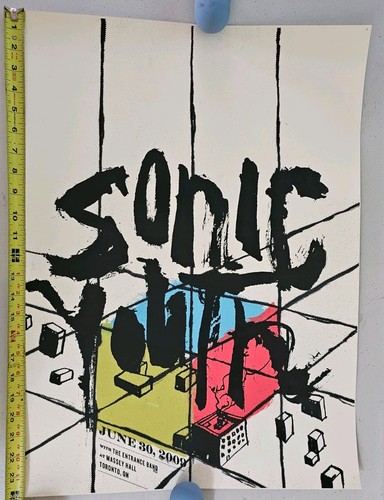 Sonic youth poster - poster, 6.30.2009