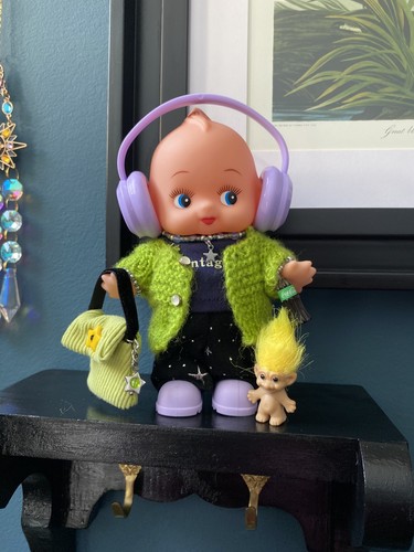 Kewpie style doll approx - style,