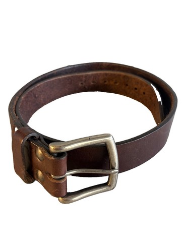 Vtg saddleback leather belt - vtg,