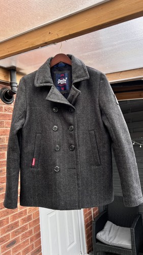 Superdry rookie peacoat grey - superdry,