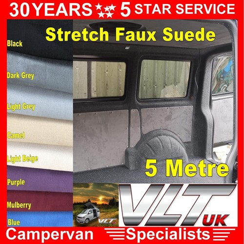 Stretch suede for car - car, camper