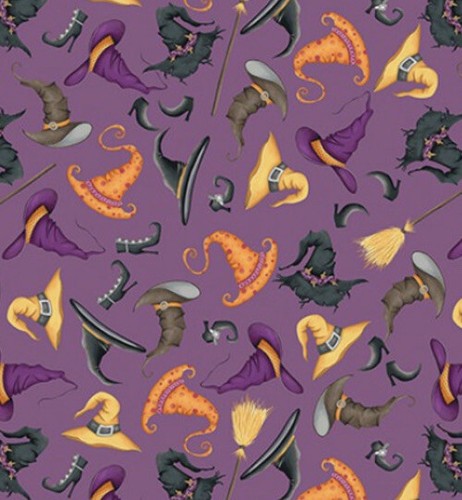 Fat quarter windham scaredy - windham,