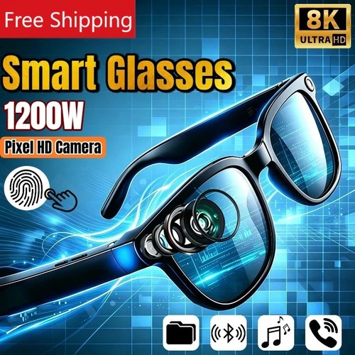 Smart glasses camera - 8k,