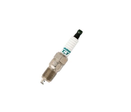 Spark plug with resistor