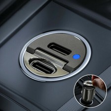 1x Mini Dual USB Type C PD Car