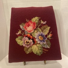 VTG Needlepoint Seat Cushion 2