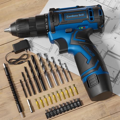 Cordless drill set - cordless,