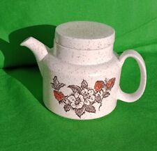Vintage 1970's Barratts of Staffordshire Tea pot Wild Strawberry Design Used VGC