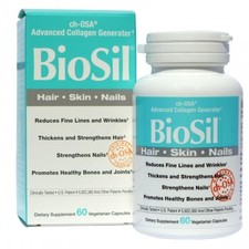 BioSil ch-OSA Advanced Collagen Generator, 60 Veggie Caps - Natural Factors