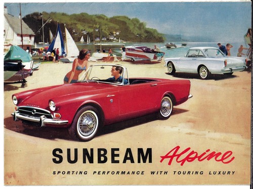 Sunbeam alpine series - iv, 1600