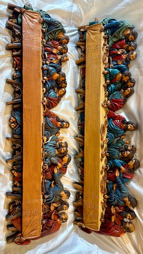 Wooden christen last supper - last,