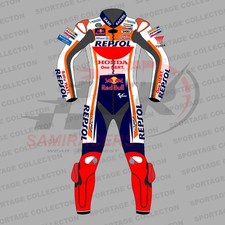 Cowhide Customise Honda Repsol Motorcycle/Motorbike Biker's Leather Racing Suit
