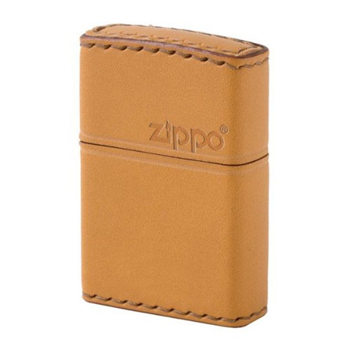 Zippo genuine leather wrapped - zippo,