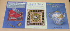 Shire Books Old Medical Dental Instruments Church Tiles British Teapots PB
