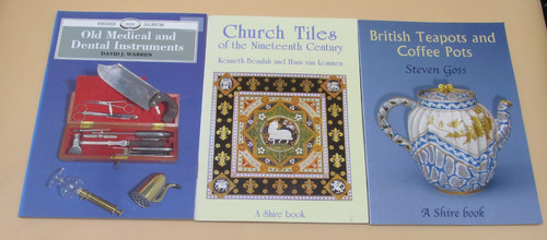 Shire books old medical dental - shire,
