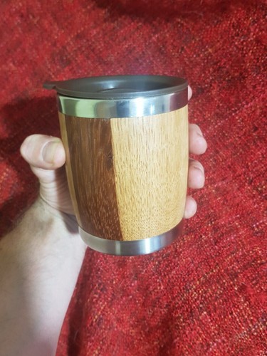 Woodturning 250ml cup wood - woodturning,