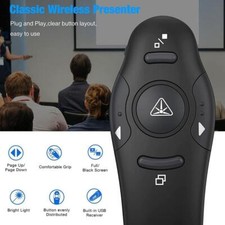 Wireless Powerpoint Presenter Clicker Pointer J6U5 W9R4 B4L2 Q2N5 Z9X1 D5Y5 Q1G1