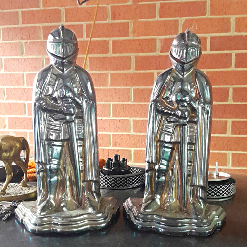 Knight medieval fireplace - knight,