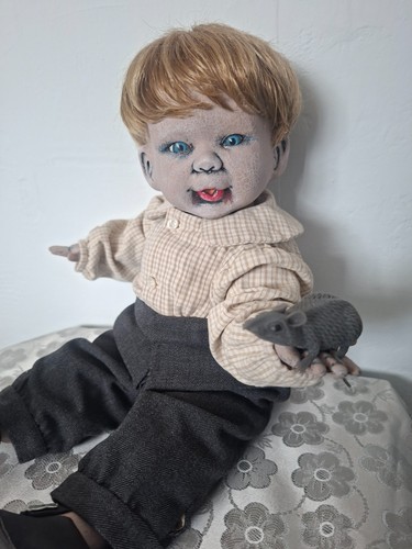Ooak horror doll gothic - horror,