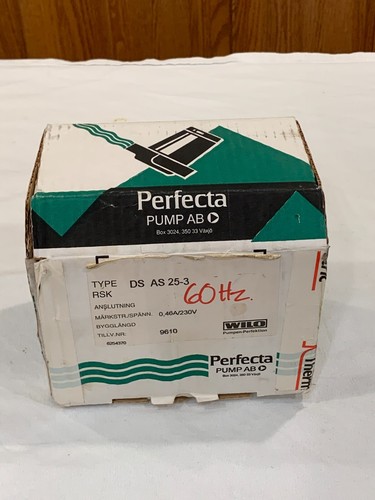 Wilo perfecta pump 25 3 - perfecta, 25-3