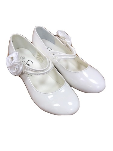Girl ivory cream shoes - ivory,