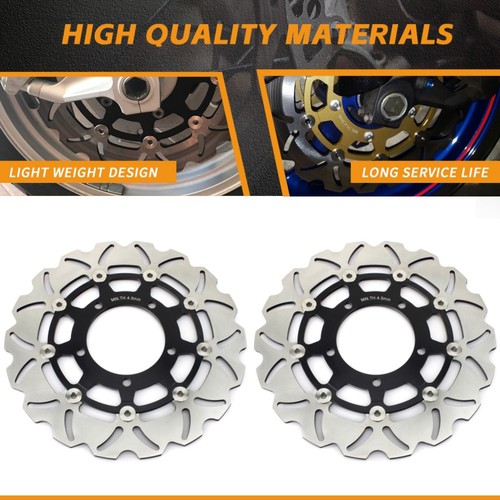Pair front brake discs - pair,