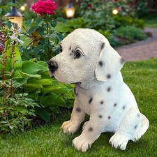 Dalmatian Garden Ornaments For Outdoors Animal Dog Statue The Enchanted Garden