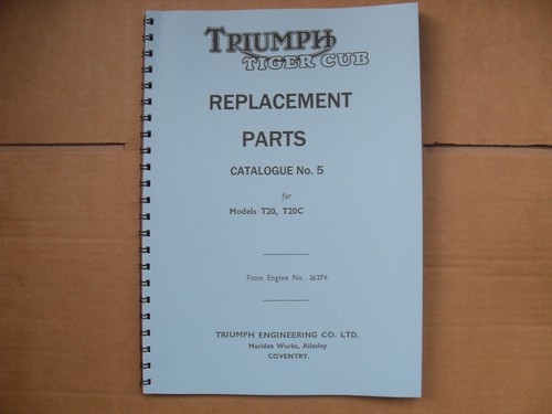 Triumph tiger cub - cub, book