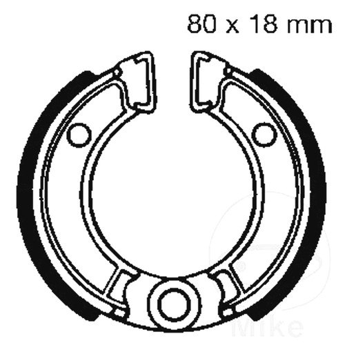 Ebc brake shoes inc springs - shoes,