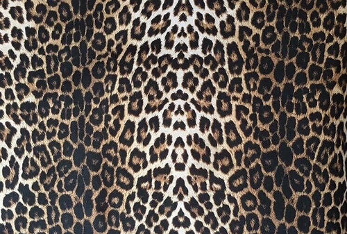 Animal print viscose - , stretch
