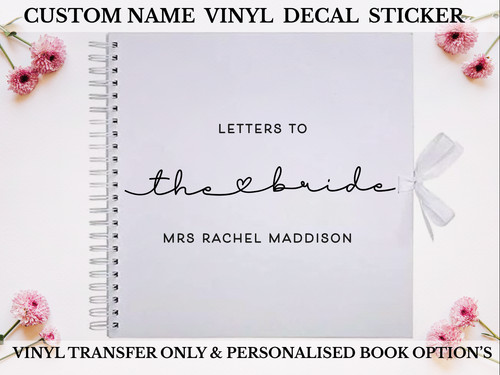 Wedding letters the bride - wedding, to