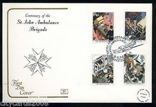 1987 St John Ambulance Brigade  COTSWOLD  cover   Stansted  H/S