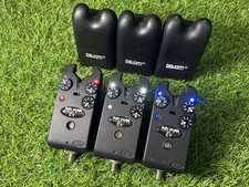 Delkim EV Plus Alarms 🔴⚪️🔵 Red White Blue Set Of 3 Immaculate Carp Fishing🇬🇧