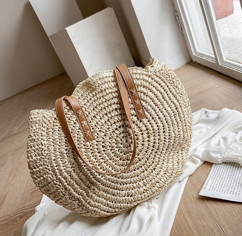 Women boho woven handbag - women,