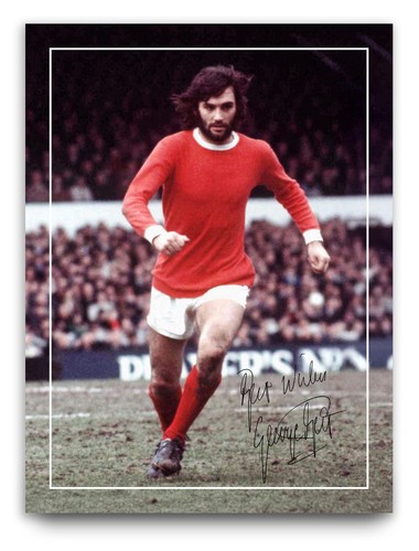 George best signed man utd - best,