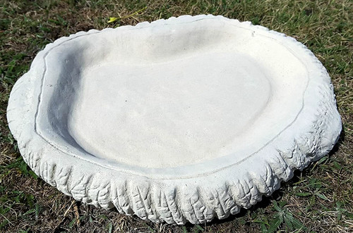 Stone bird bath - bird,